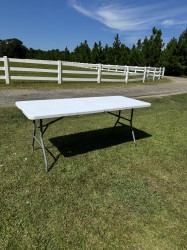 6 ft folding table