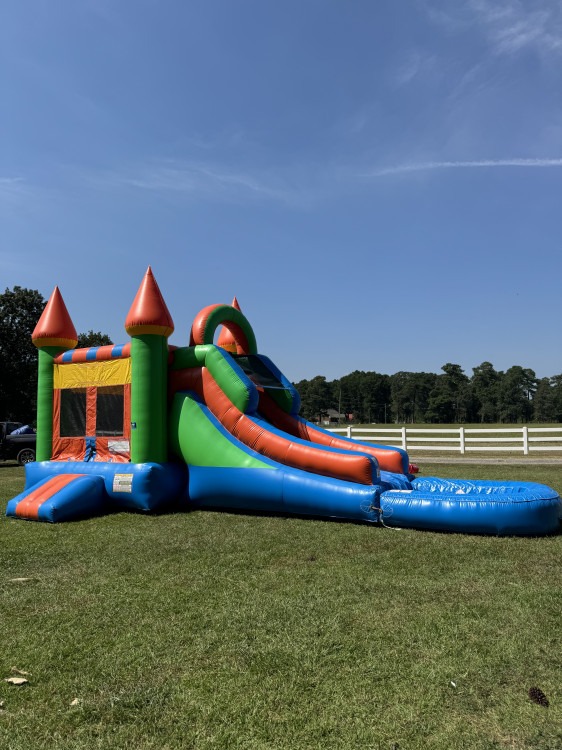 Castle Bounce House Slide Combo (wet or dry)